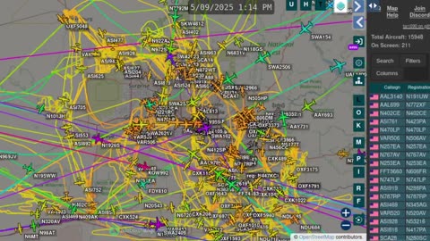 May 6th - 16th 2025 - Airplane Mafia Traffico for Phoenix Arizona - no audio -