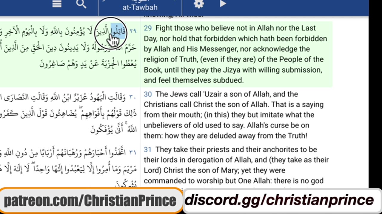 Christian prince Why they write arabic on the walls in Pakistan