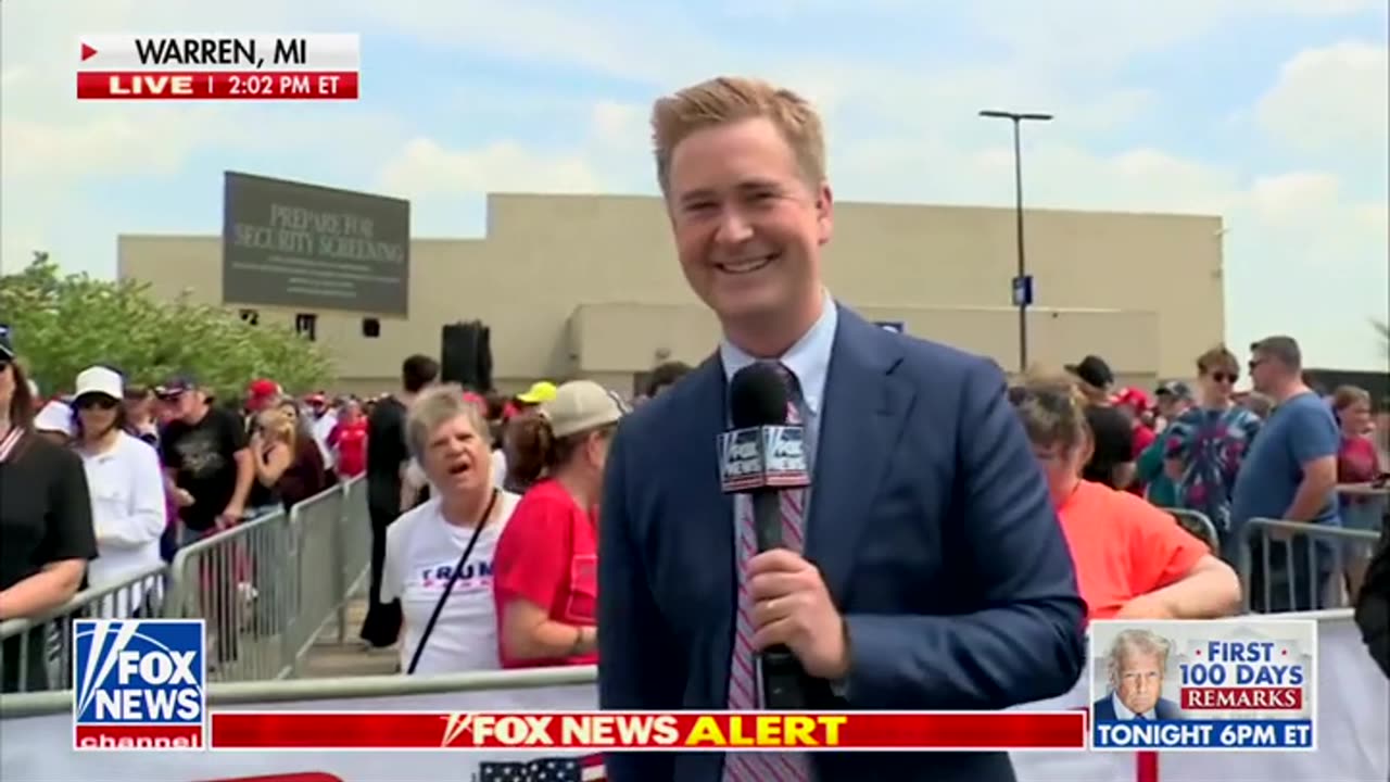 Trump Supporters Tell Peter Doocy What They Liked Most About Trump's First 100 Days