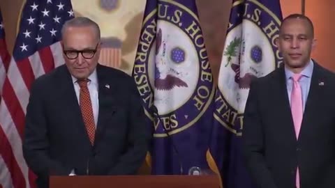 Chuck Schumer REFUSES to deny that Democrats want to shut down the government