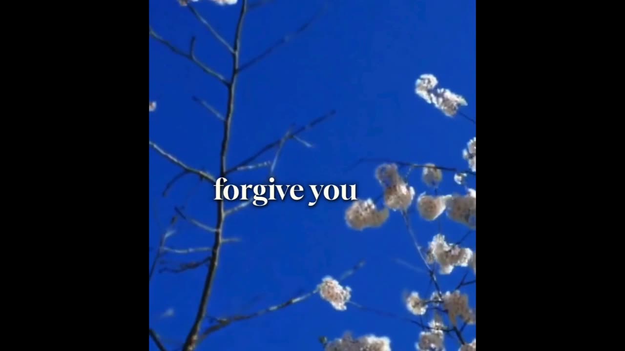 Forgiving Someone