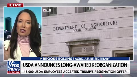 NEW: USDA launches MASSIVE reorganization to clean out bureaucracy