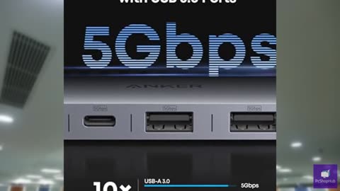 Anker USB C Hub, 7-in-1 Multi-Port USB Adapter for Laptops, 4K@60Hz USB C to HDM