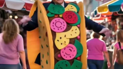 Donald Trump’s Taco Dance🌮 #trump #taco #donaldtrump #dance #meme