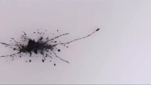 Graphene oxide's behaviour when a frequency wave is applied.