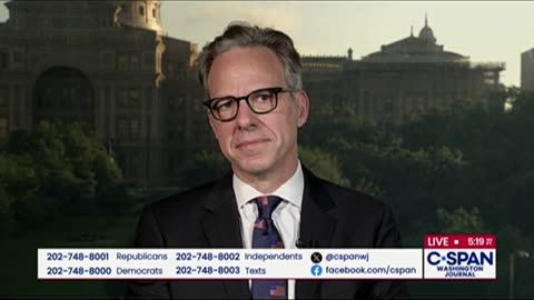 'I don't like you anymore': Viewer rips Jake Tapper for ignoring Trump's health