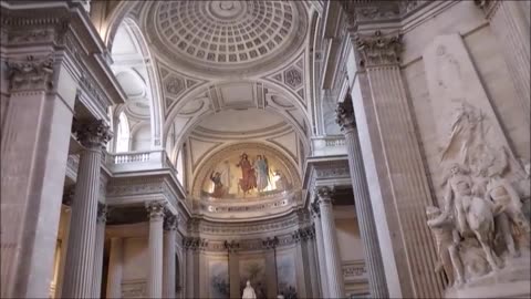 The Pantheon and Leon Foucault's Famous Pendulum, Paris, France