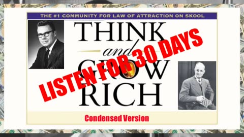 Earl Nightingale's Condensed Version of Think and Grow Rich