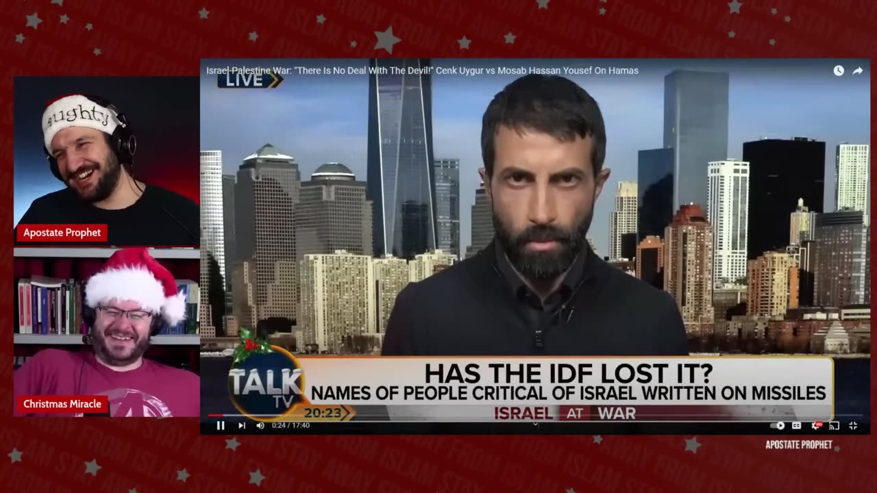 Mosab Hassan Yousef BLASTS MUSLIMS on TV, Is He Right?
