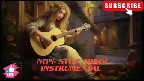 NON-STOP HINDI INSTRUMENTAL #instrumental #bollywood #guitar #music #hindisong #india #indian