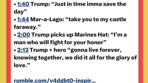 TRUMP SHARED THIS..ABSOLUTE CHILLS!