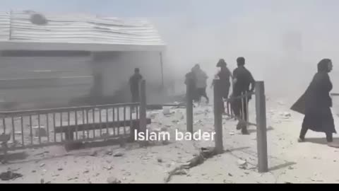 20240820 - #GAZA Bombing of school by IOF where displaced people were taking shelter