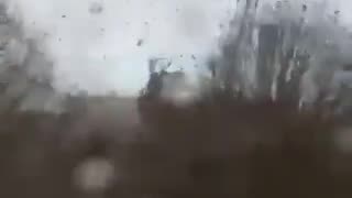 Tornado hits Ermont near Paris, causing 3 cranes to collapse. At least 1 dead, 9 injured