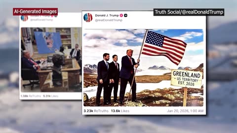 Trump faces off against European leaders as Greenland tensions mount.