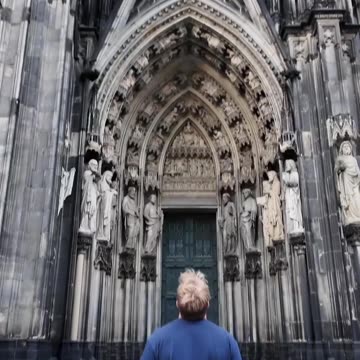 Do you believe this building was built by hammer and chisel?