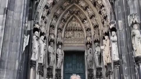 Do you believe this building was built by hammer and chisel?