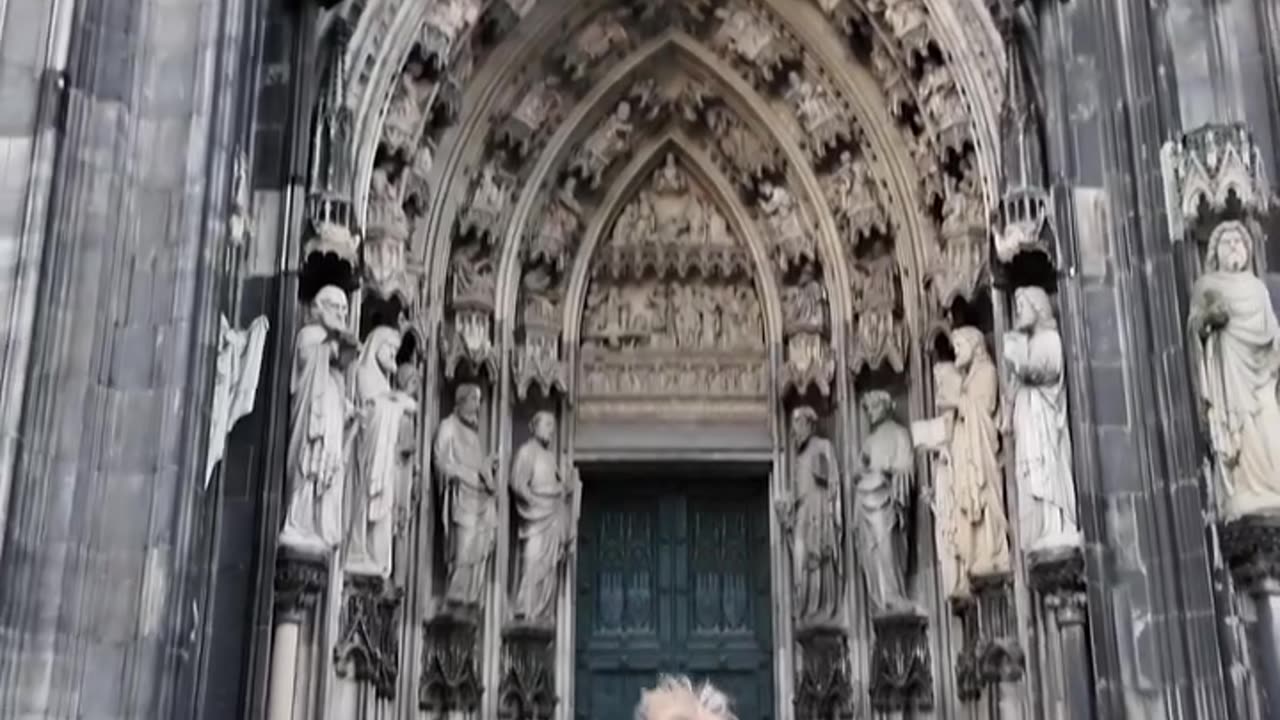 Do you believe this building was built by hammer and chisel?