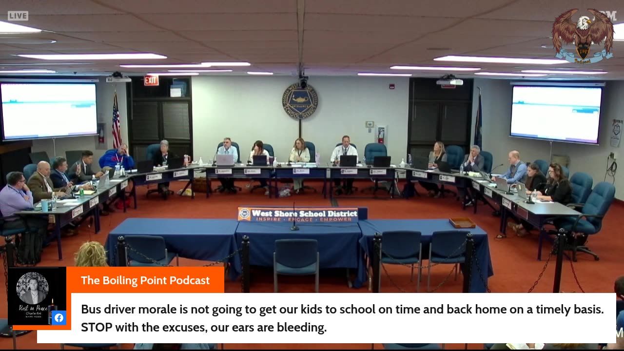WSSD School Board Meeting Watch Along 9/11/2025
