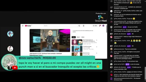 Fanficstops y Fantastico reaccionan a El Sr Garrinson en Sentouin Hakenshimasu