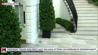🇺🇸 President Trump & First Lady Melania attend Les Misérables Opening Night at Kennedy Center [LIVE]