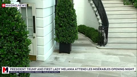 🇺🇸 President Trump & First Lady Melania attend Les Misérables Opening Night at Kennedy Center [LIVE]
