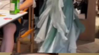 wow wonderful services beautiful girl is restaurant