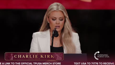 Erika Kirk announces forgiveness of Charlie's assassin.