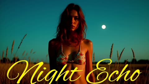 Electronic Music. Song Night Echo.