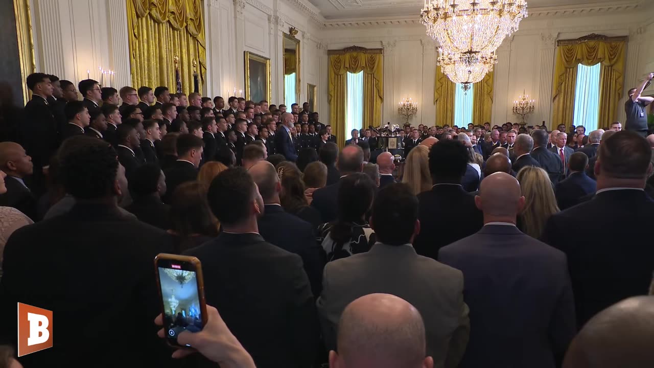 LIVE: President Trump Awards Commander-In-Chief's Trophy to Navy Football Team...
