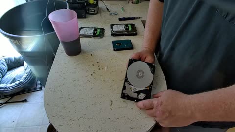 I had some hard drives quit