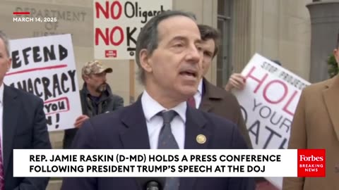 Jamie Raskin Lambasts Trump’s Goals For The DOJ: It Has ‘Become A Department Of Injustice’