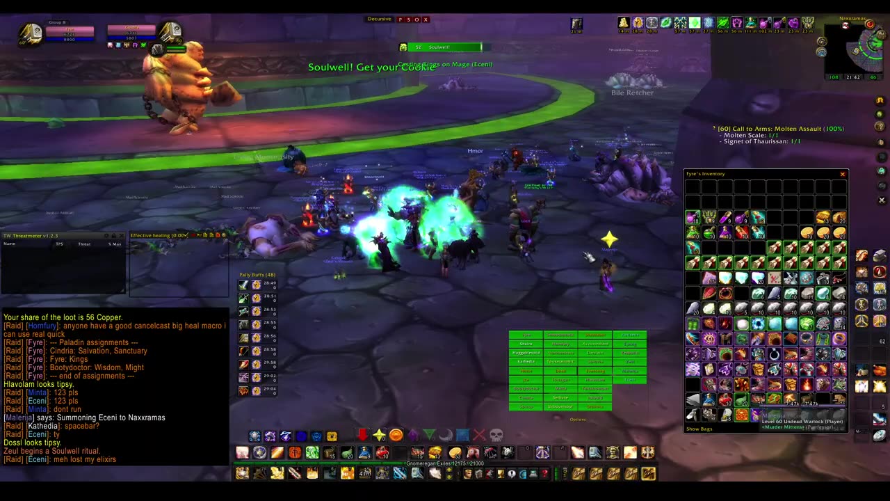 Turtle Wow - MM weekly Naxx - 30 October - Paladin