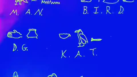 LIGHT CODES HIEROGLYPHS