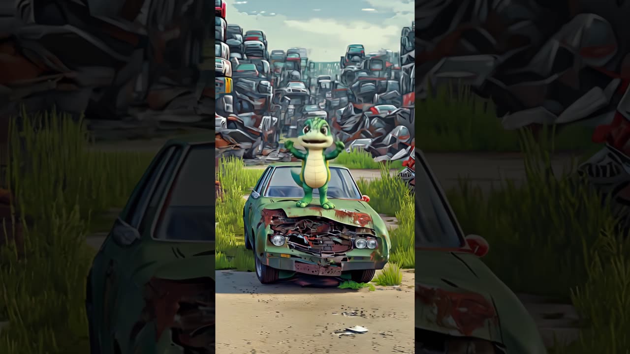 Scrapyard dance - Crocodile