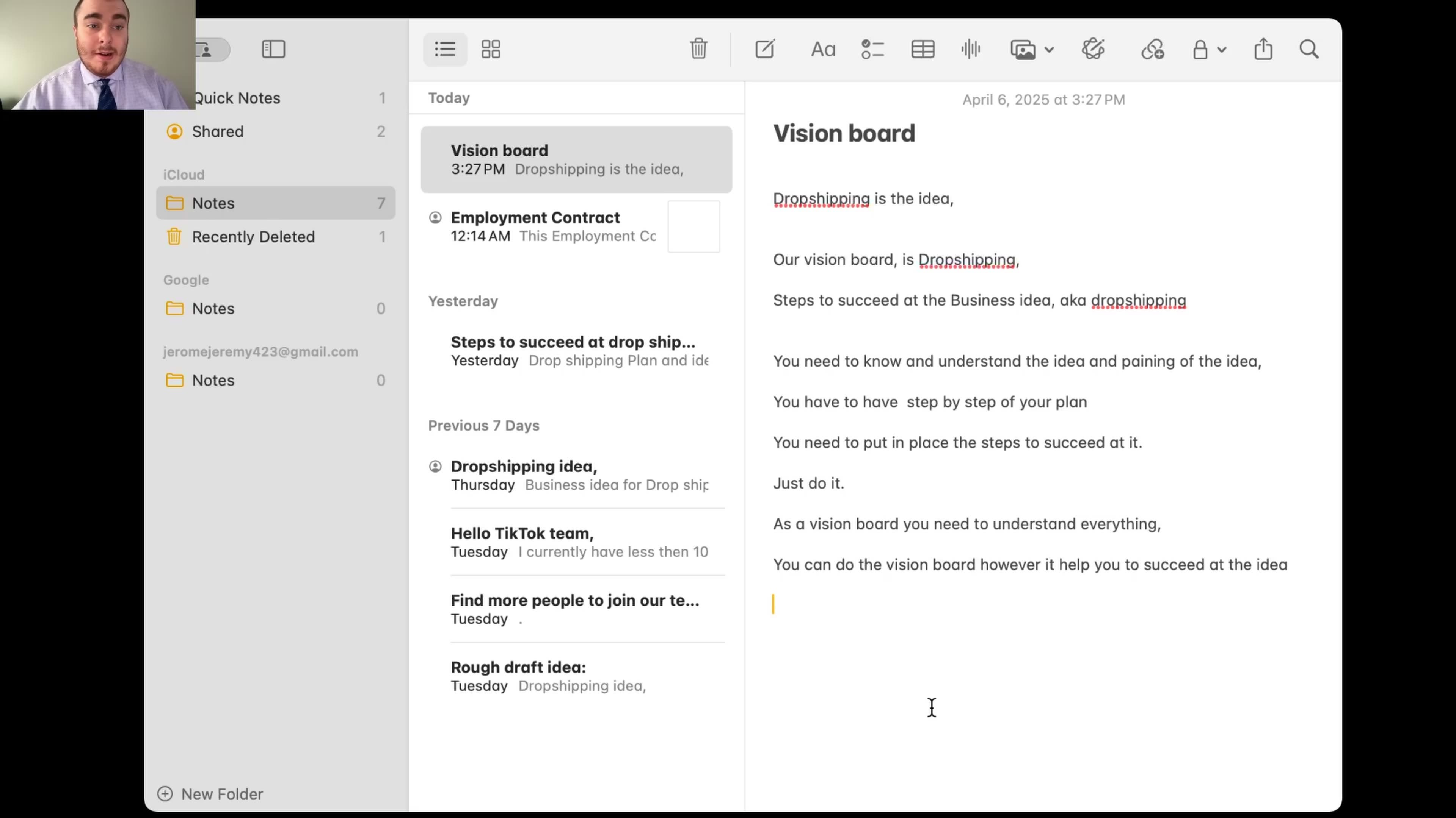 Dropshipping Part two - step by step planing