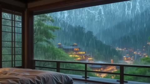 Relaxing Piano Music & Rain Sounds for Deep Sleep
