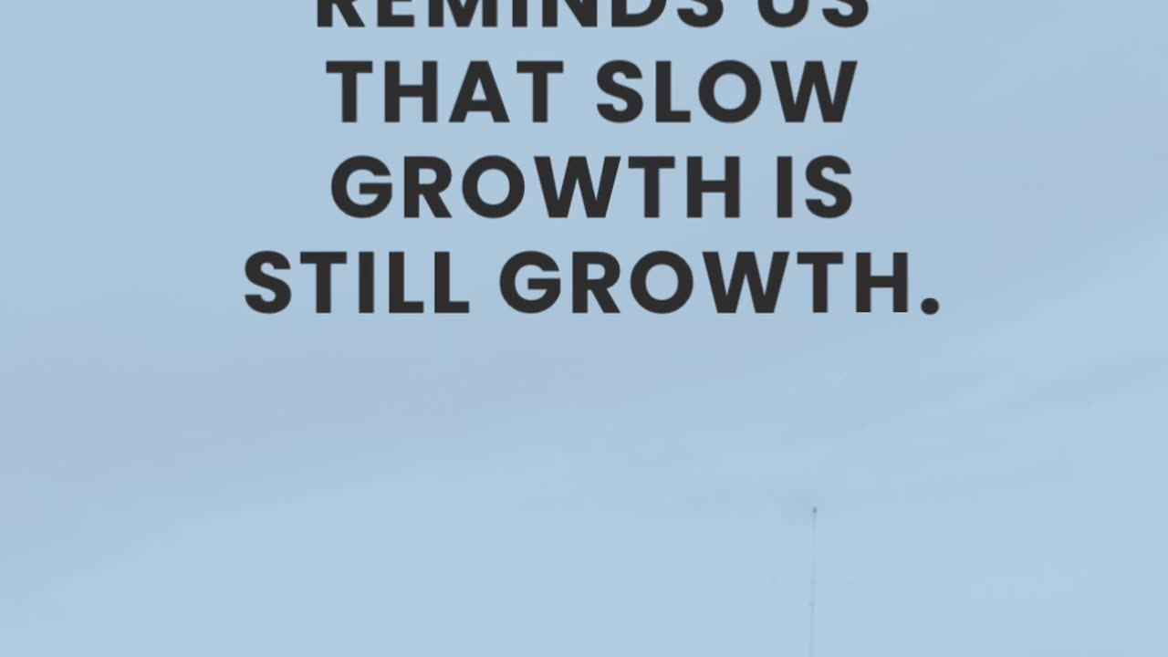 Slow Growth Is Still Growth