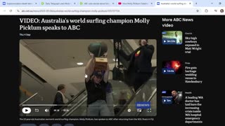 MSM chants "Hillary the Queen of the Cabal is dead, long live Molly the Queen of the Surf!"