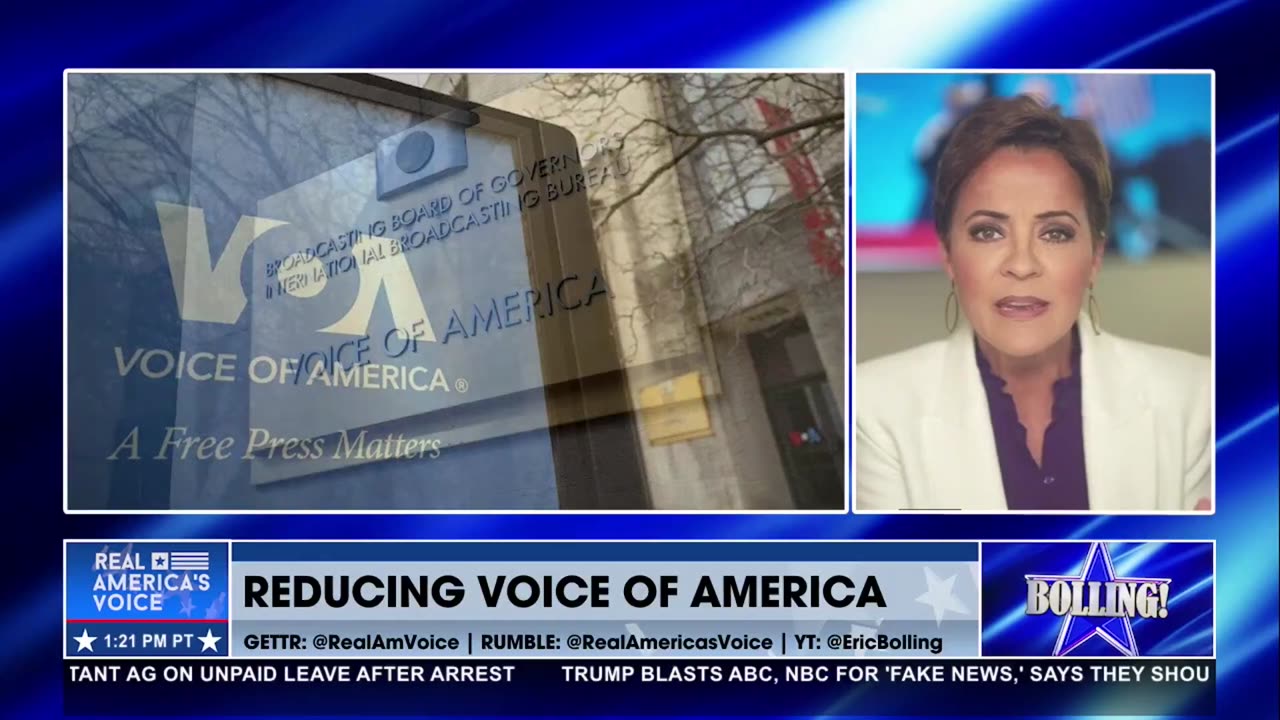 REDUCING VOICE OF AMERICA DOWN TO ITS STATUTORY MINIMUM