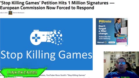 Stop Killing Games Program Reached Their Goal