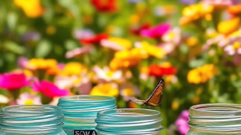 Light Up Your Nights with This Eco-Friendly Solar Jar DIY 🌞✨