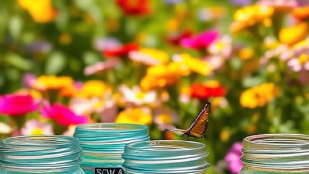 Light Up Your Nights with This Eco-Friendly Solar Jar DIY 🌞✨
