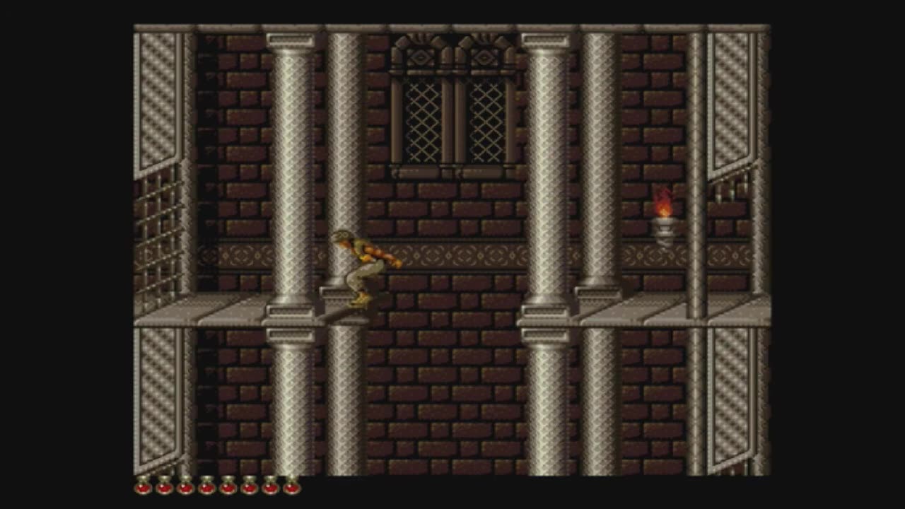 Prince Of Persia (SNES) Walkthrough - Level 7