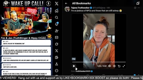 WAKE UP CALL ~ w/ Tim & Jen