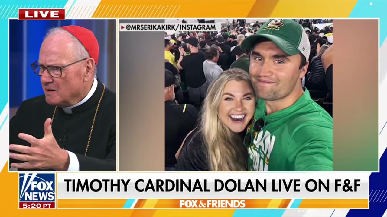 BREAKING: Timothy Cardinal Dolan on fallen hero Charlie Kirk