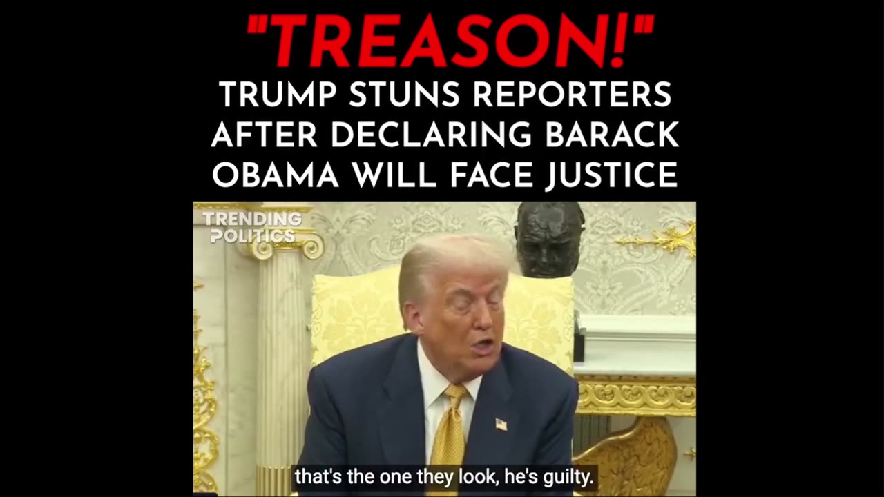 Barack Obama Will Face Charges (Caught Stone Cold!) .......