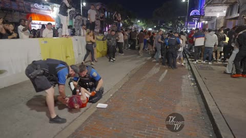 Fight Breaks Out on Austin's 6th Street: May 3, 2025 Incident Details