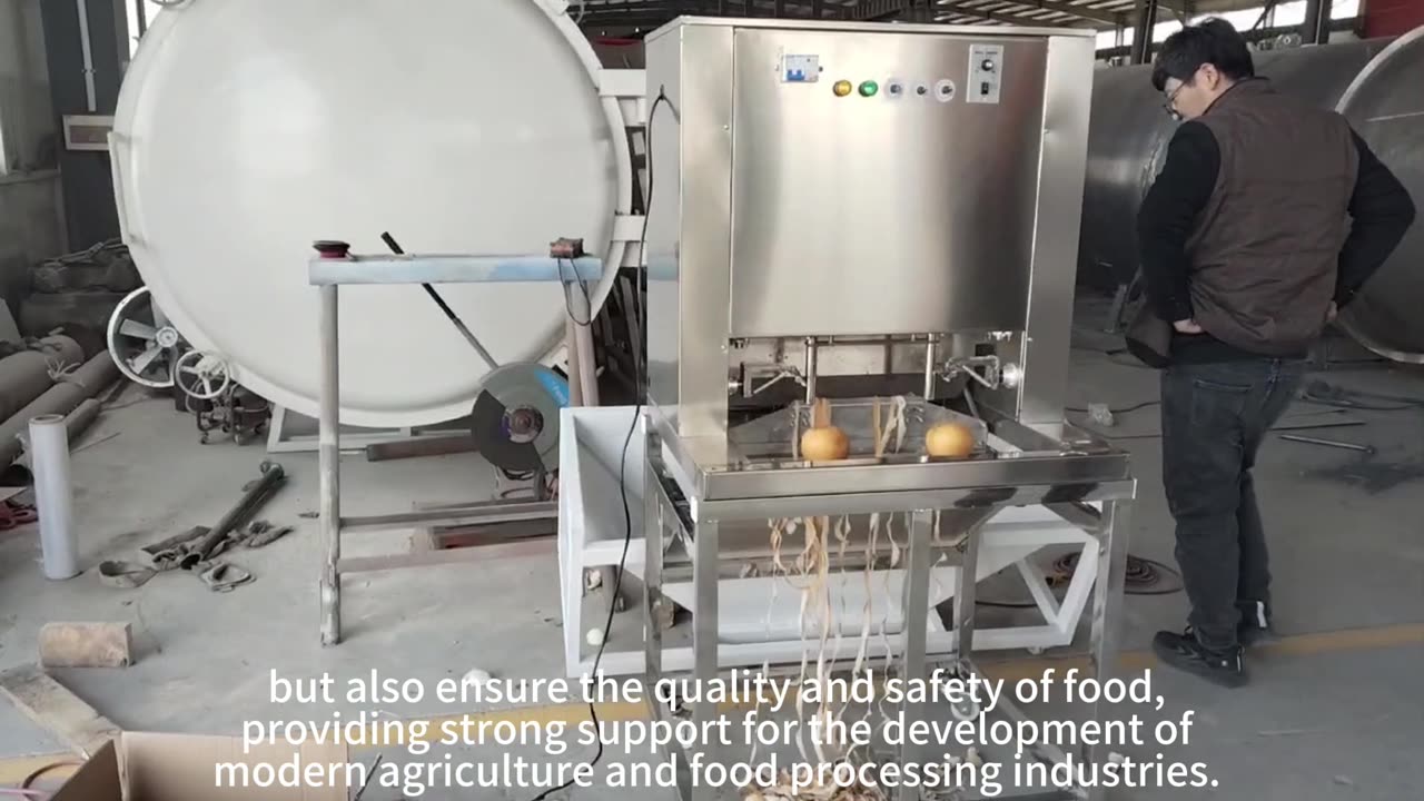Fruit and vegetable peeling machines