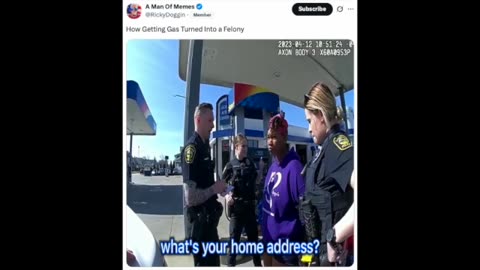 Traffic Stop Script -- "I'm a black woman... i'm homeless... i can't breathe ... don't touch me..."