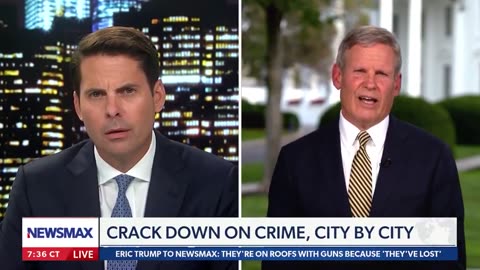 TN Gov Bill Lee on cleaning up the serious crime problem in Memphis.